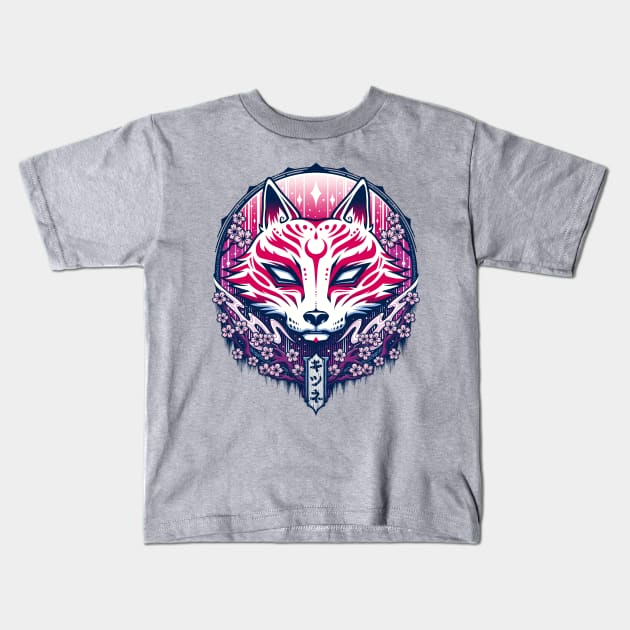 Kitsune IO Kids T-Shirt by StudioM6